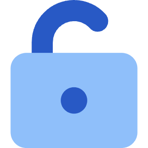 Padlock Square 2 Icon from Core Flat Set