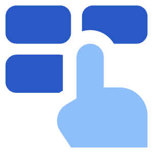 Dial Pad Finger 2 Icon from Core Flat Set