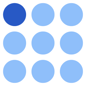 Dial Pad Top Left Icon from Core Flat Set