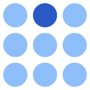 Dial Pad Top Middle Icon from Core Flat Set