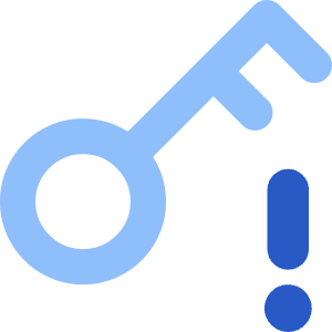 Key Access Vpn Alert Icon from Core Flat Set