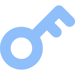 Key Icon from Core Flat Set