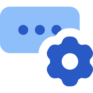 Login Setting Gear Icon from Core Flat Set