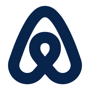 Airbnb Fill Icon from Mingcute Fill Set