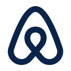 Airbnb Line Icon from Mingcute Line Set