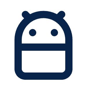 Android Line Icon from Mingcute Line Set