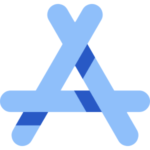 App Store Logo Icon from Core Flat Set