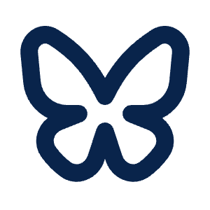 Bluesky Social Line Icon from Mingcute Line Set