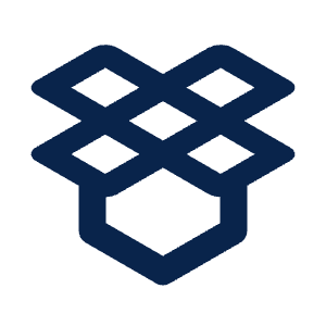 Dropbox Line Icon from Mingcute Line Set