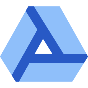 Google Drive Logo Icon from Core Flat Set