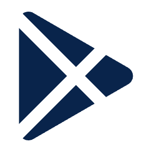 Google Play Fill Icon from Mingcute Fill Set