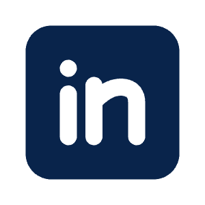 Linkedin Fill Icon from Mingcute Fill Set