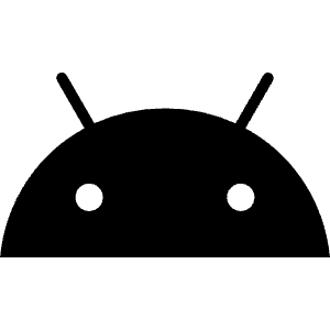 Logo Android Icon from Ionic Filled Set