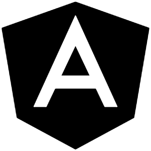 Logo Angular Icon from Ionic Filled Set
