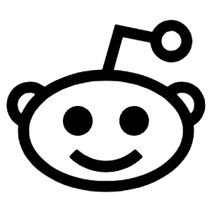 Logo Reddit Icon from Ionic Filled Set