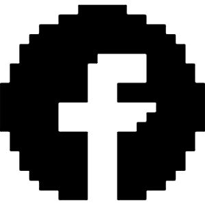 Logo Social Media Facebook Circle Icon from Pixel - Free Set