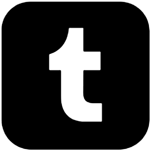 Logo Tumblr Icon from Ionic Filled Set