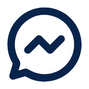Messenger Line Icon from Mingcute Line Set