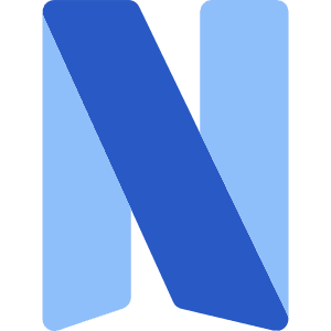 Netflix Logo Icon from Core Flat Set