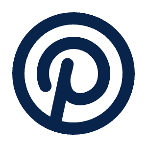 Pinterest Line Icon from Mingcute Line Set