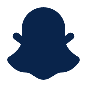 Snapchat Fill Icon from Mingcute Fill Set