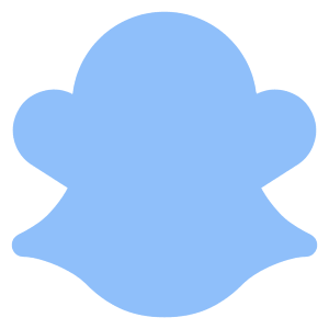 Snapchat Logo Icon from Core Flat Set