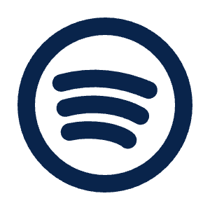 Spotify Line Icon from Mingcute Line Set