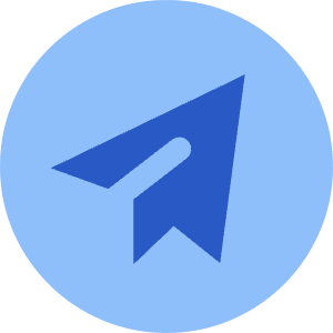 Telegram Logo Icon from Core Flat Set