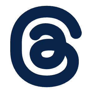 Threads Fill Icon from Mingcute Fill Set