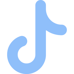 Tiktok Logo Icon from Core Flat Set