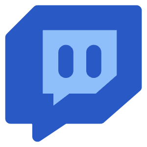 Twitch Logo Icon from Core Flat Set