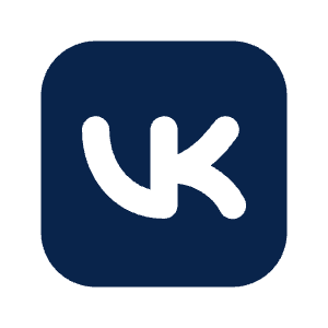 Vkontakte Fill Icon from Mingcute Fill Set