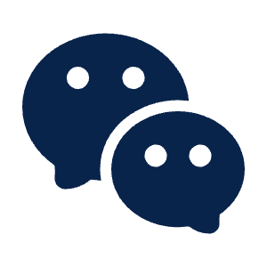 Wechat Fill Icon from Mingcute Fill Set