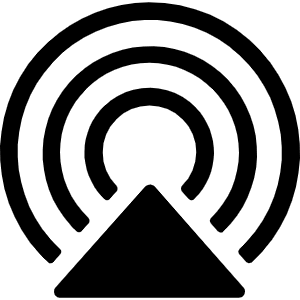Airplayaudio Icon from Simple Icons Set