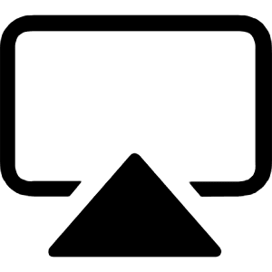 Airplayvideo Icon from Simple Icons Set