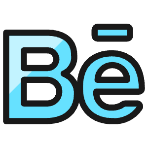Behance Logo 1 Icon from Ultimate Colors - Free Set