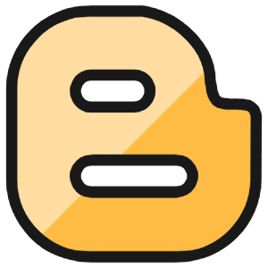 Blogger Logo Icon from Ultimate Colors - Free Set