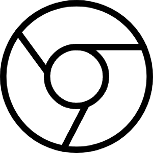 Chrome Logo Icon from Ultimate Light - Free Set