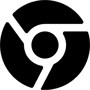 Chrome Logo Icon from Ultimate Bold - Free Set