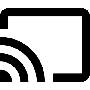 Chromecast Icon from Simple Icons Set
