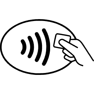 Contactlesspayment Icon from Simple Icons Set
