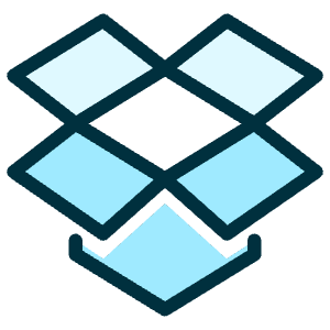 Dropbox Logo Icon from Ultimate Duotone - Free Set