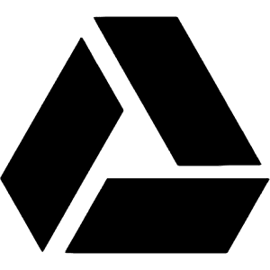 Googledrive Icon from Simple Icons Set