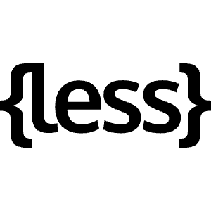 Less Icon from Simple Icons Set