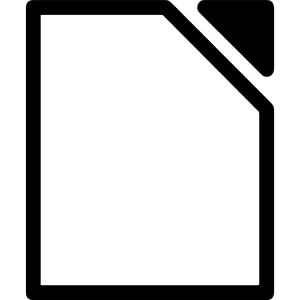 Libreoffice Icon from Simple Icons Set