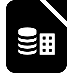 Libreofficebase Icon from Simple Icons Set