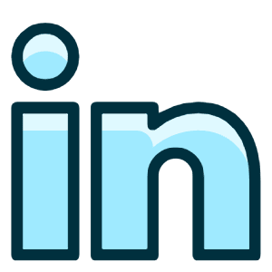 Linkedin Logo Icon from Ultimate Duotone - Free Set