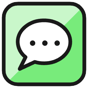 Messages Logo Icon from Ultimate Colors - Free Set