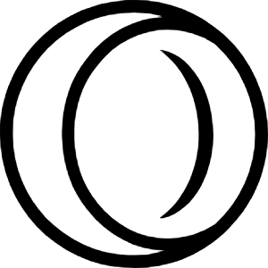 Operagx Icon from Simple Icons Set