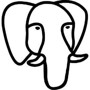 Postgresql Icon from Simple Icons Set